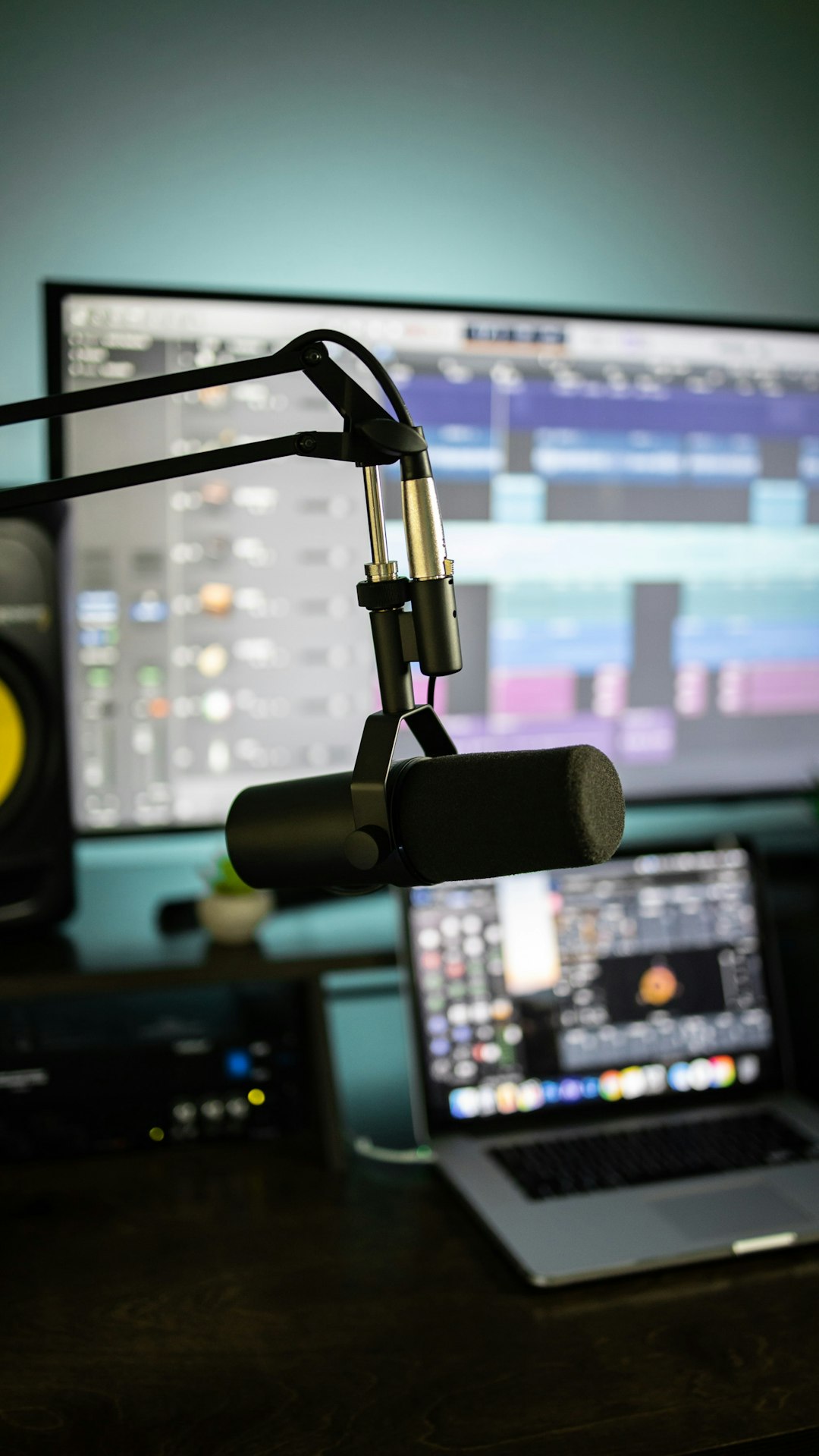 black-and-gray-microphone-with-stand-4bngqq2qoak